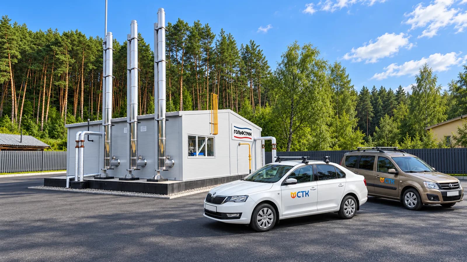 Блочно модульная газовая котельная мощностью 1,5 МВт